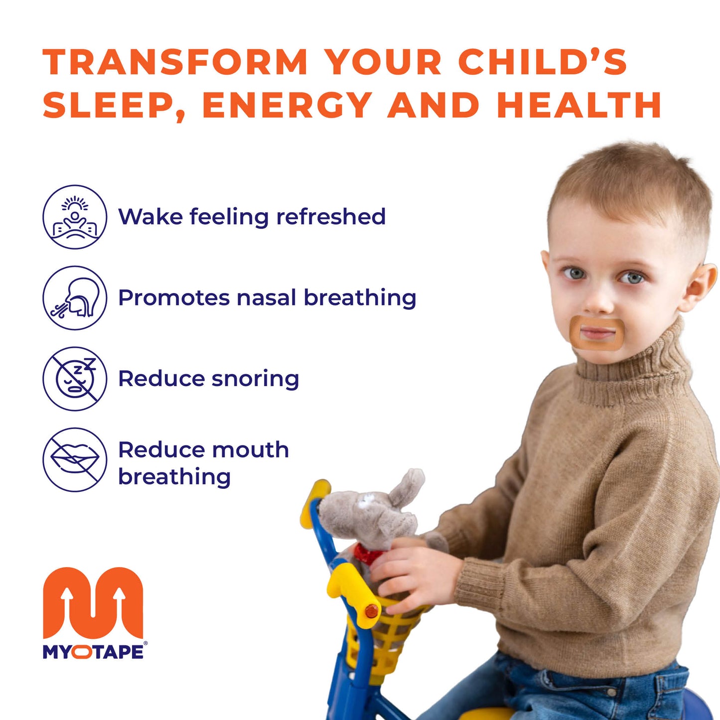 MyoTape for Children Sensitive Skin Small- 30 Pack