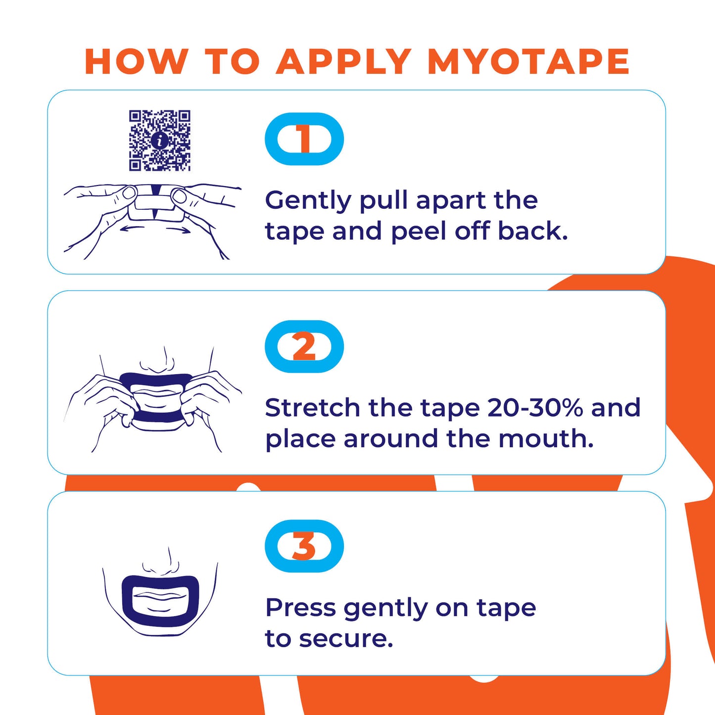 MyoTape for Children Sensitive Skin Small- 30 Pack