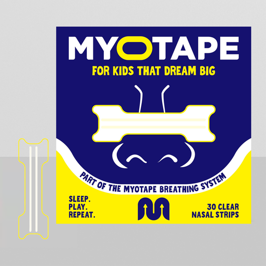 MyoTape® Nasal Strips - Kids - Clear - 30 Pack