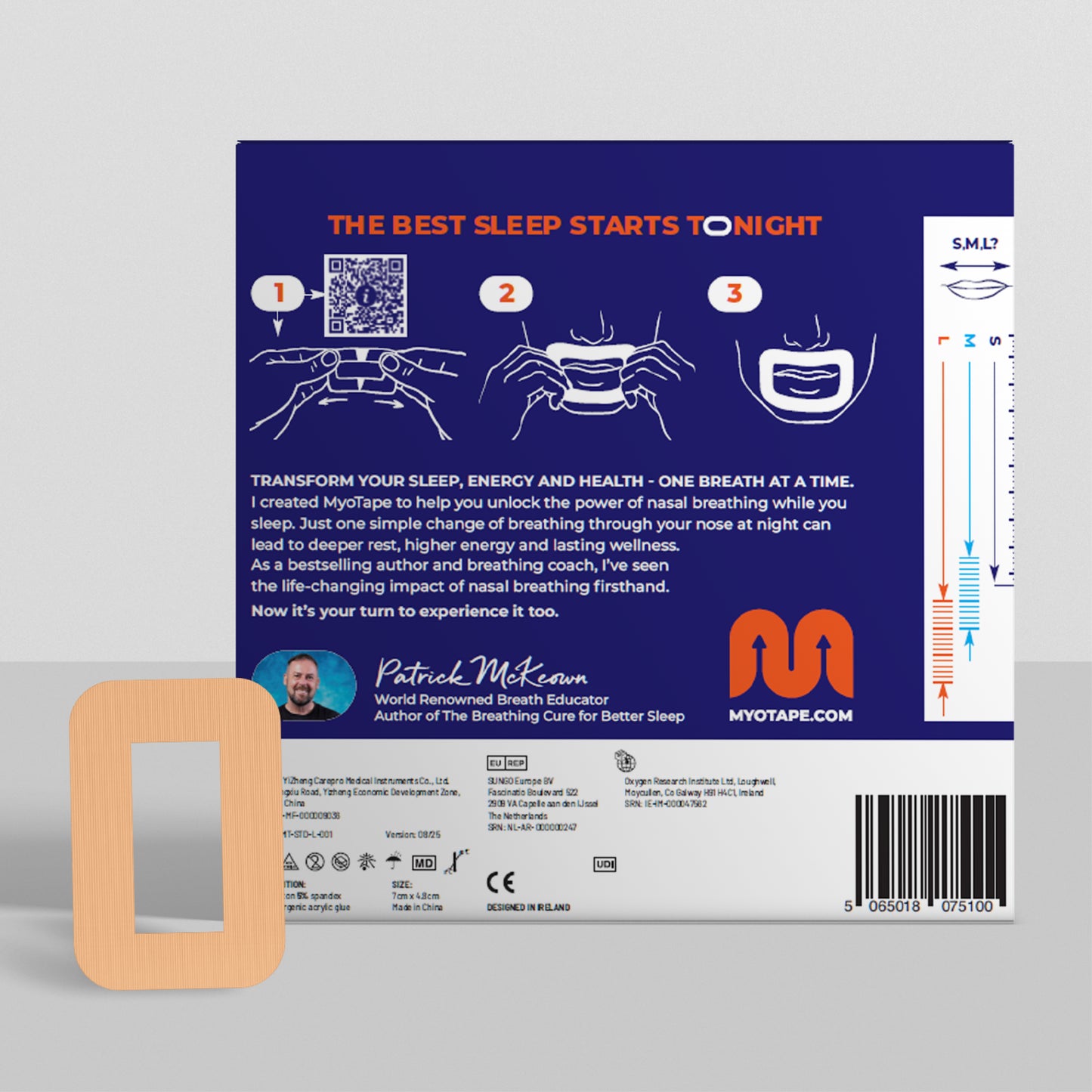 MyoTape for Adults Large- 30 Pack